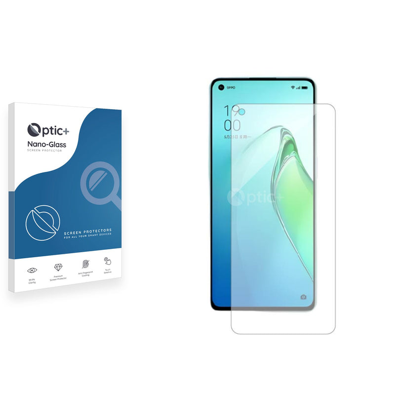 Optic+ Nano Glass Screen Protector for Oppo Reno 8 Pro 5G