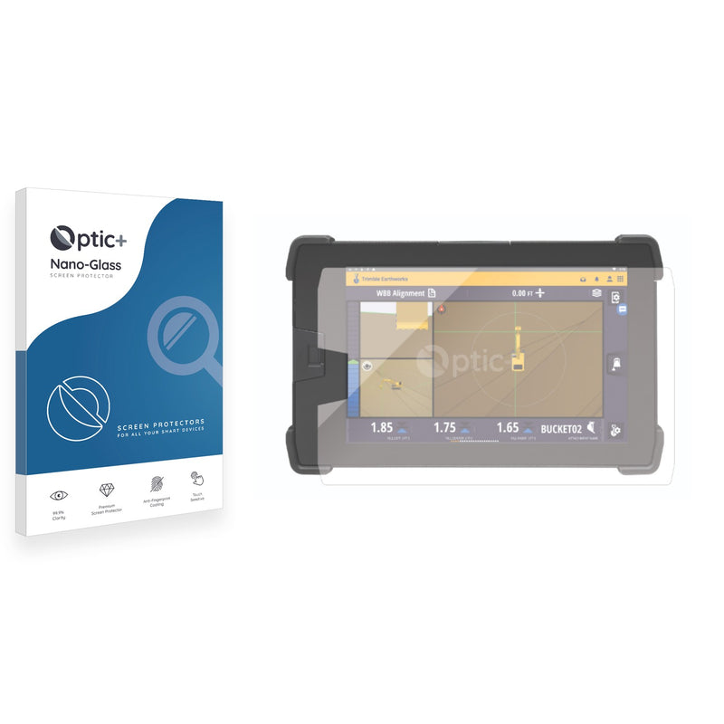 Optic+ Nano Glass Screen Protector for Trimble TD520