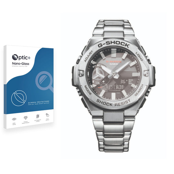 Optic+ Nano Glass Screen Protector for Casio G-Shock GST-B500D-1A