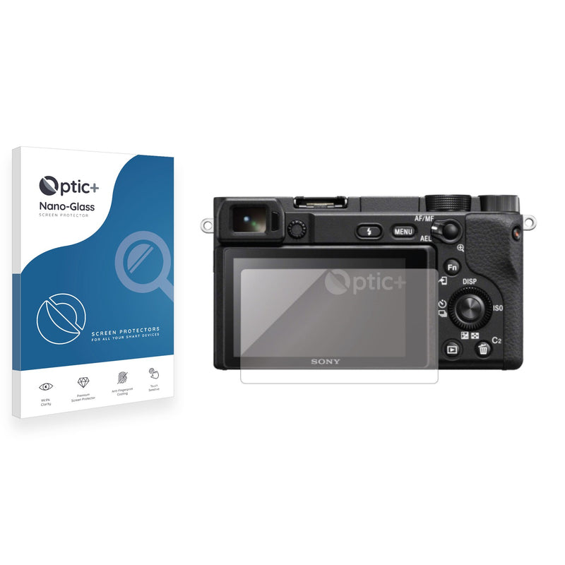 Optic+ Nano Glass Screen Protector for Sony Alpha 6400