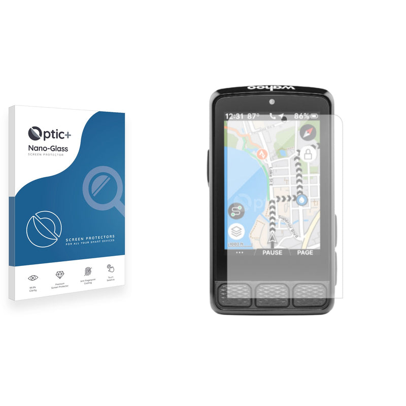 Nano Glass screen protector for Wahoo Elemnt Bolt 3