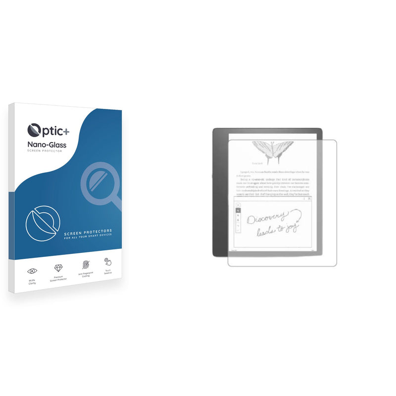 Optic+ Nano Glass Screen Protector for Kindle Scribe 10.2"