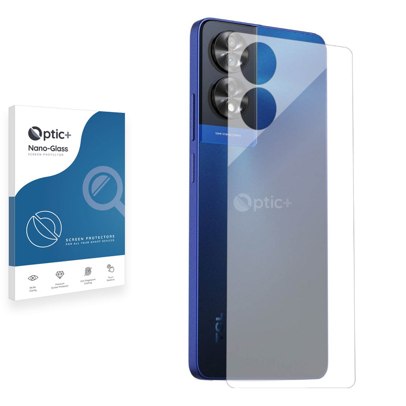 Optic+ Nano Glass Rear Protector for TCL 40 NXTPAPER (Back)