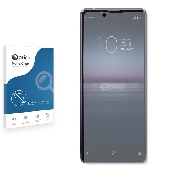 Optic+ Nano Glass Screen Protector for Sony Xperia 1 II