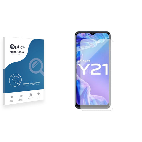 Optic+ Nano Glass Screen Protector for Vivo Y21e