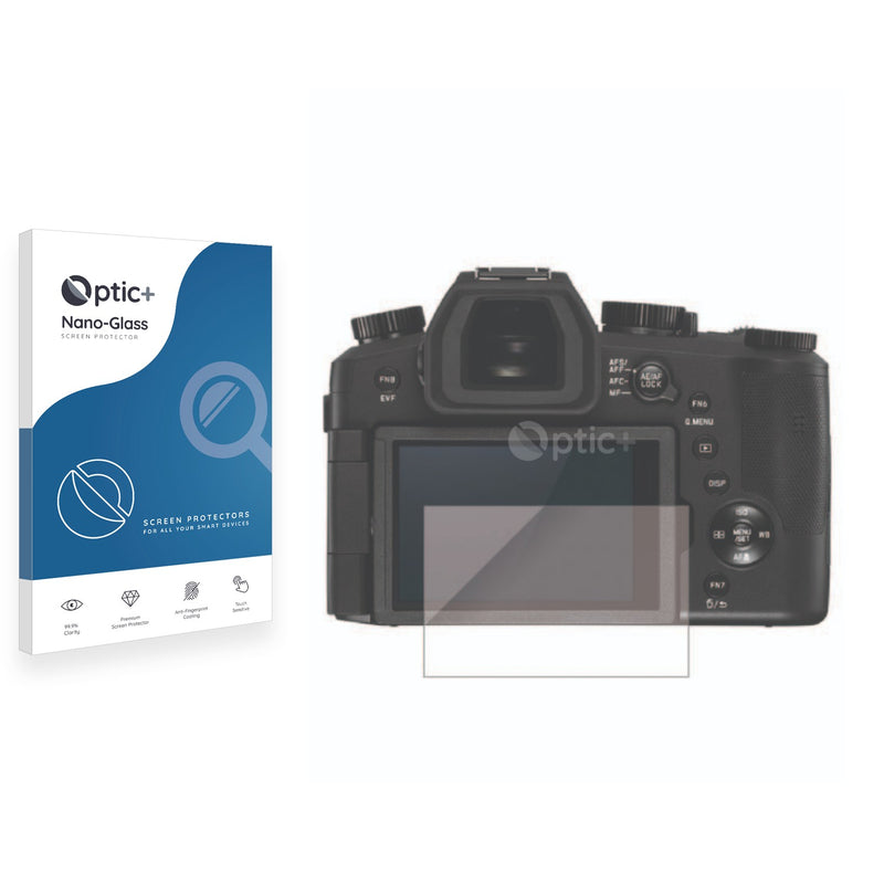 Optic+ Nano Glass Screen Protector for Leica V-LUX 5