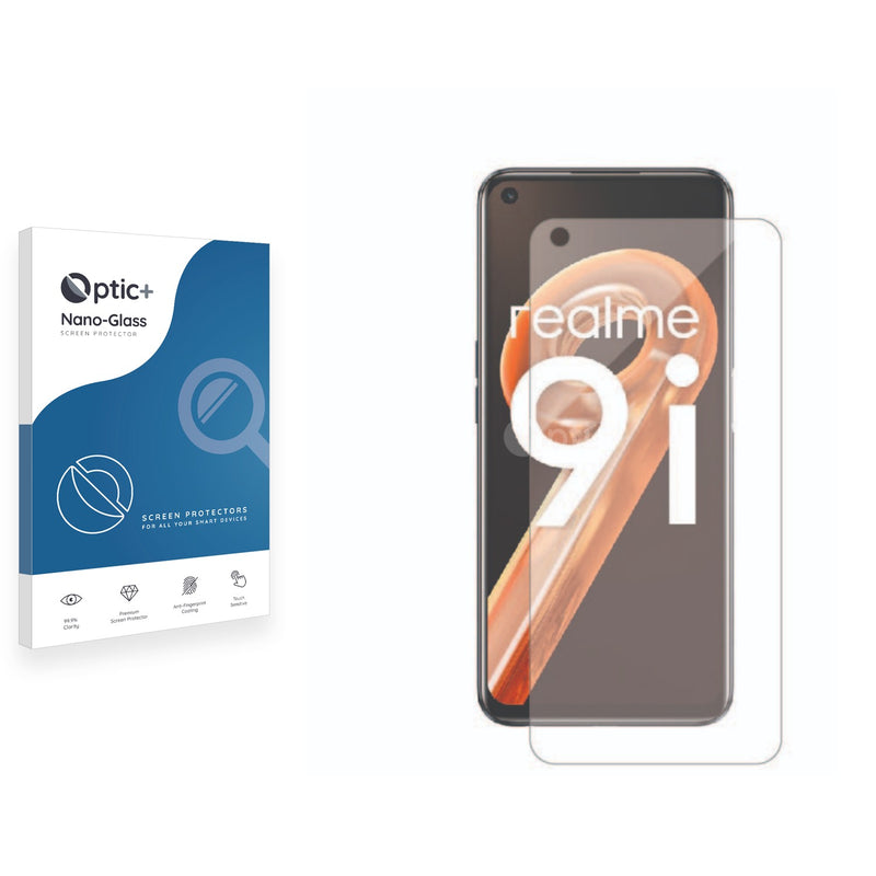 Optic+ Nano Glass Screen Protector for Realme 9i