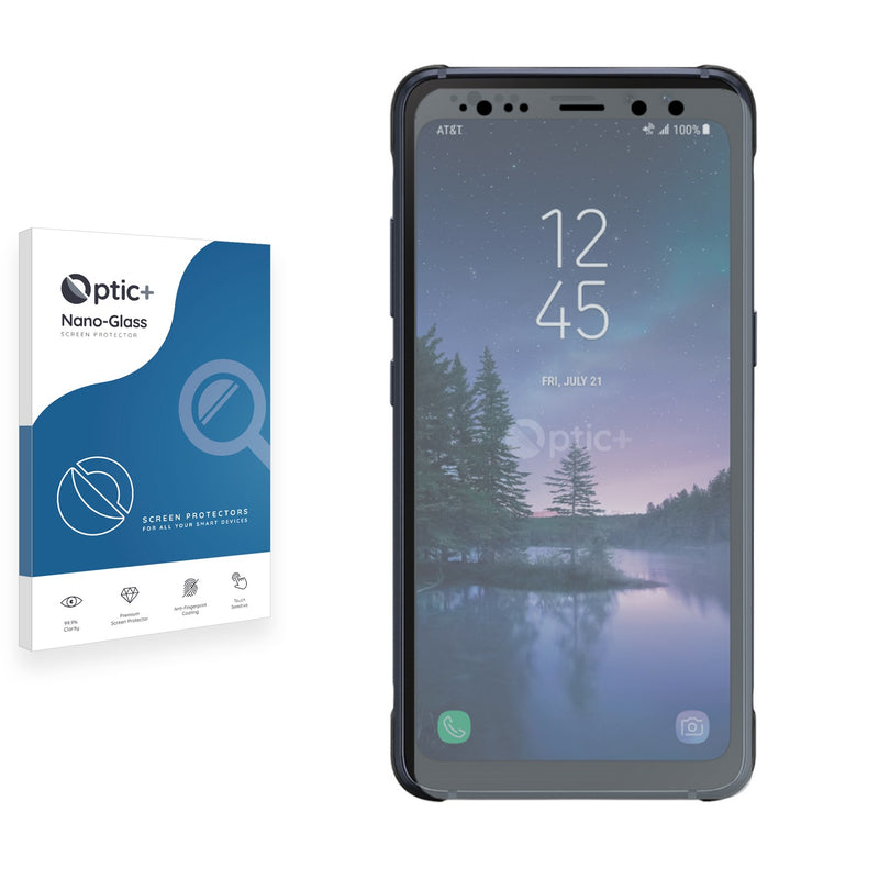 Optic+ Nano Glass Screen Protector for Samsung Galaxy S8 Active