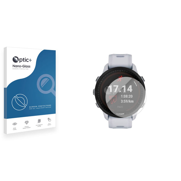 Optic+ Nano Glass Screen Protector for Garmin Forerunner 955