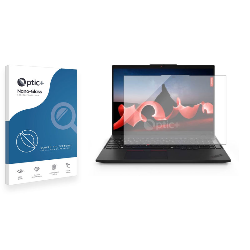 Optic+ Nano Glass Screen Protector for Lenovo ThinkPad L16 Gen 1