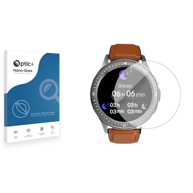 Optic+ Nano Glass Screen Protector for Loyaa Smartwatch 1.28"