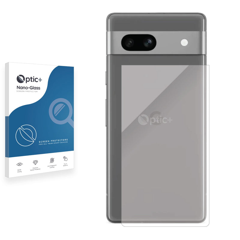 Optic+ Nano Glass Rear Protector for Google Pixel 7a