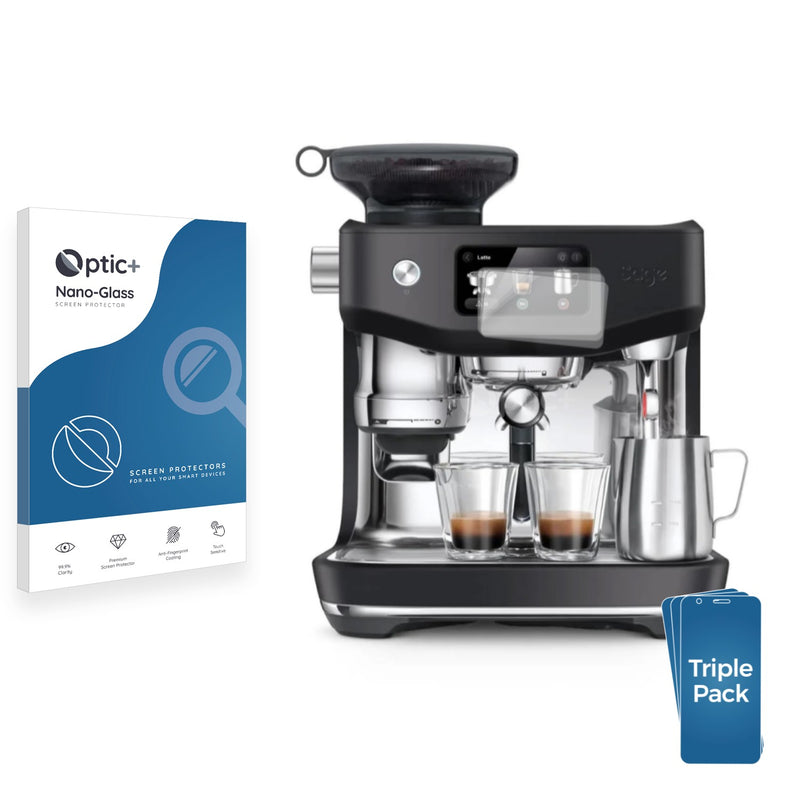 3pk Optic+ Nano Glass Screen Protectors for Sage Oracle Jet