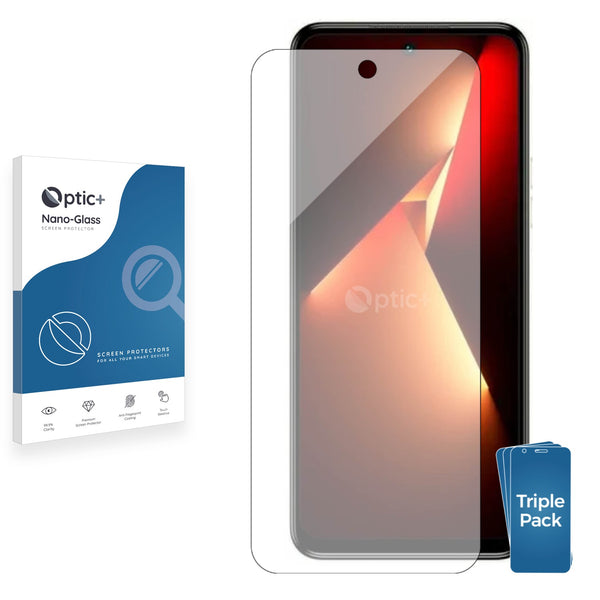 3pk Optic+ Nano Glass Screen Protectors for Tecno Pova Neo 3