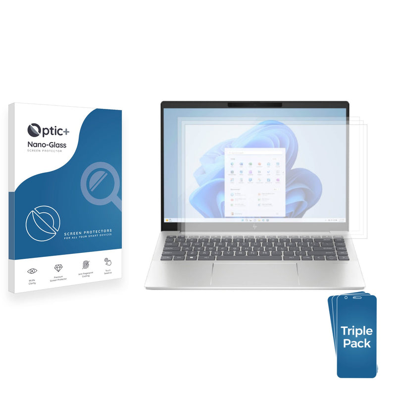 3-pack of Nano Glass screen protectors for HP Pavilion Plus 16-ab1012TX