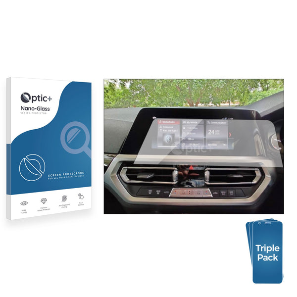 3pk Optic+ Nano Glass Screen Protectors for BMW 3 G20 2020