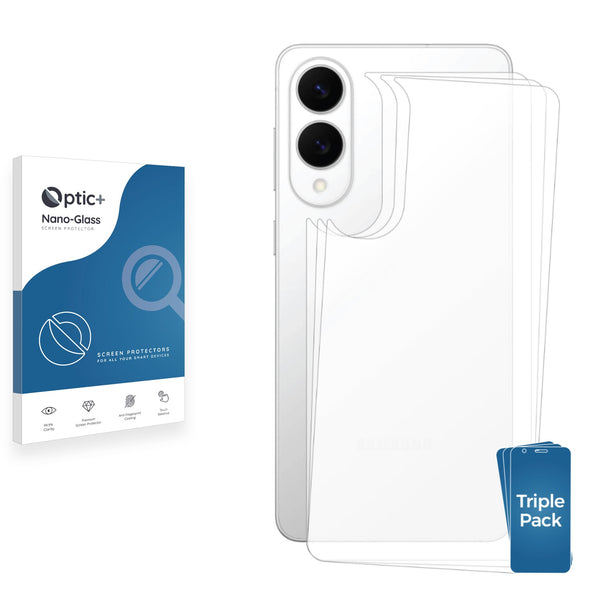 3pk of Nano Glass rear protectors for Samsung Galaxy S25 Edge