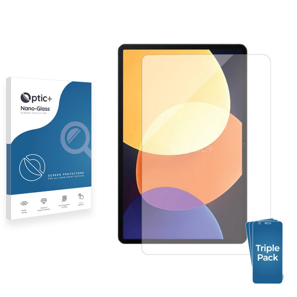 3pk Optic+ Nano Glass Screen Protectors for Xiaomi Redmi Pad