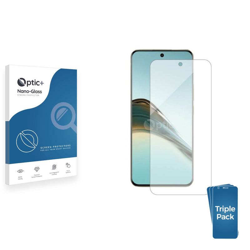 3-pack of Nano Glass screen protectors for realme 13 Pro Plus