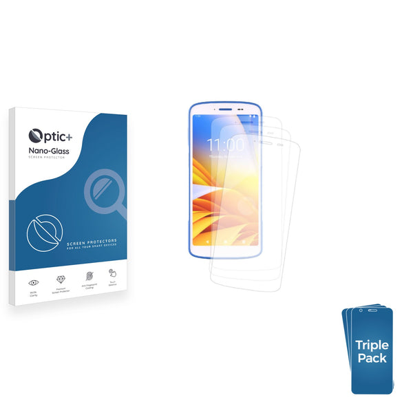 3-pack of Nano Glass screen protectors for Zebra HC 2X