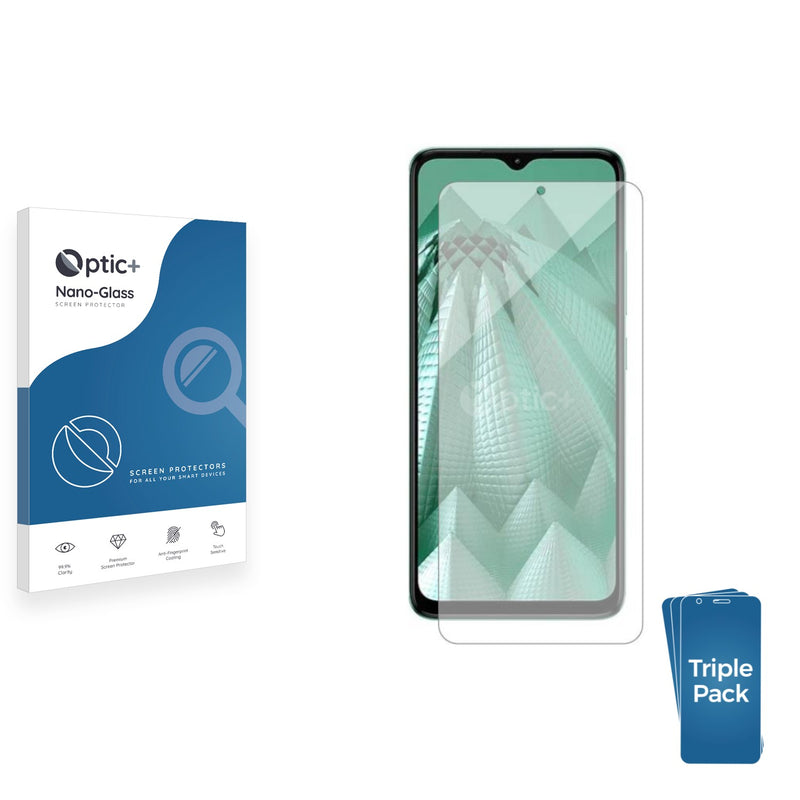 3-pack of Nano Glass screen protectors for HMD Aura