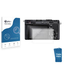 3-pack of Nano Glass screen protectors for Sony A7C II