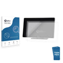 3-pack of Nano Glass screen protectors for Carpuride W901 Plus 9