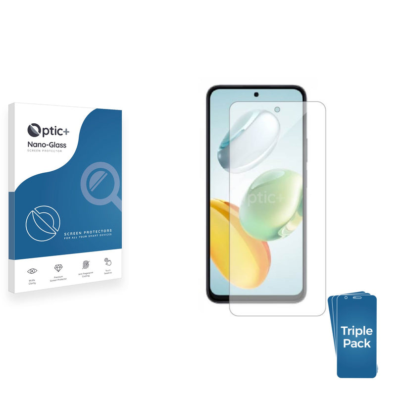 3-pack of Nano Glass screen protectors for Honor Play 60 Plus