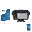 3-pack of Nano Glass screen protectors for Sony HDVF-EL70 7.4" HD Electronic Viewfinder