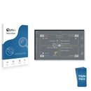 3pk Optic+ Nano Glass Screen Protectors for Bosch Suzuki SX4 SLDA Infotainment System