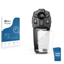 3-pack of Nano Glass screen protectors for Lowrance Recon Freesteer Joystick Remote