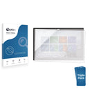 3-pack of Nano Glass screen protectors for Raymarine Axiom 2 XL 19
