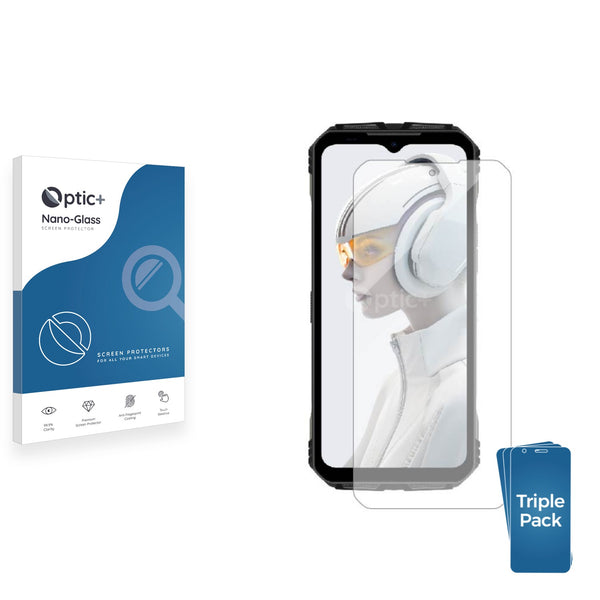 3-pack of Nano Glass screen protectors for Doogee V Max Plus