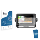3pk Optic+ Nano Glass Screen Protectors for Garmin echoMAP UHD 73cv