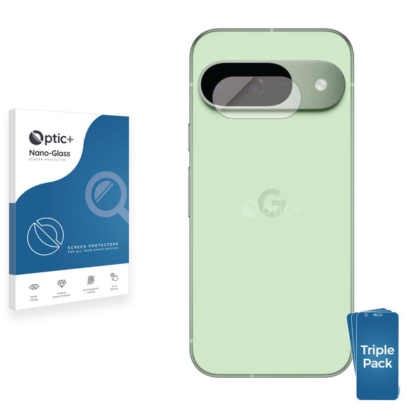 3pk of Nano Glass rear protectors for Google Pixel 9