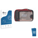 3-pack of Nano Glass screen protectors for Snap-on Digital Multimeter Advanced EEDM596FK