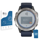 3pk Optic+ Nano Glass Screen Protectors for Garmin quatix 6