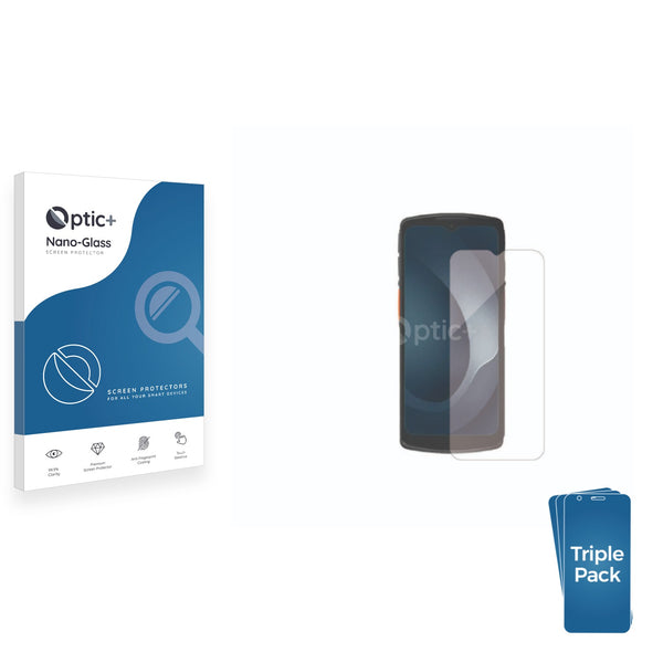 3-pack of Nano Glass screen protectors for Urovo DT66