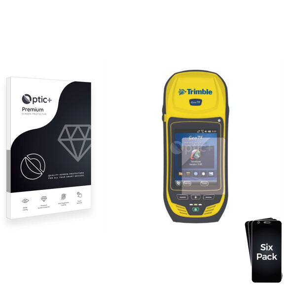 6pk Optic+ Premium Film Screen Protectors for Trimble Geo 7X