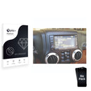 6pk Optic+ Premium Film Screen Protectors for Uconnect 6.5 (Jeep Wrangler 2012)
