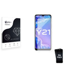 6pk Optic+ Premium Film Screen Protectors for Vivo Y21e