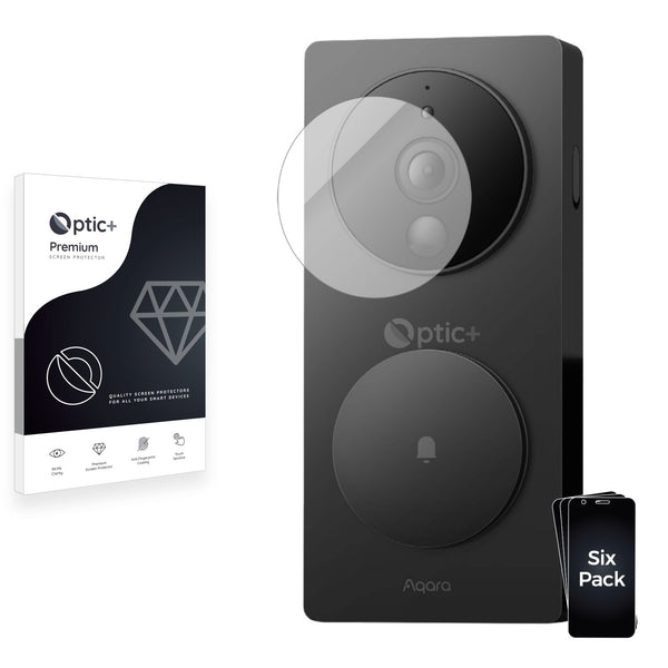 6pk Optic+ Premium Film Screen Protectors for Aqara SVD-KIT1 Smart Video Doorbell