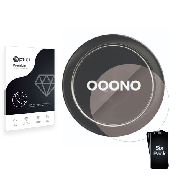 6pk Optic+ Premium Film Screen Protectors for OOONO CO-Driver NO2 (2024)