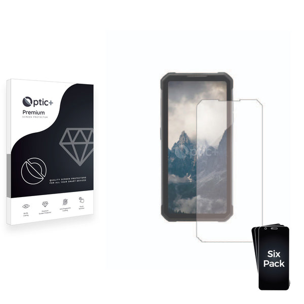 6pk Optic+ Premium Film Screen Protectors for Oukitel WP27