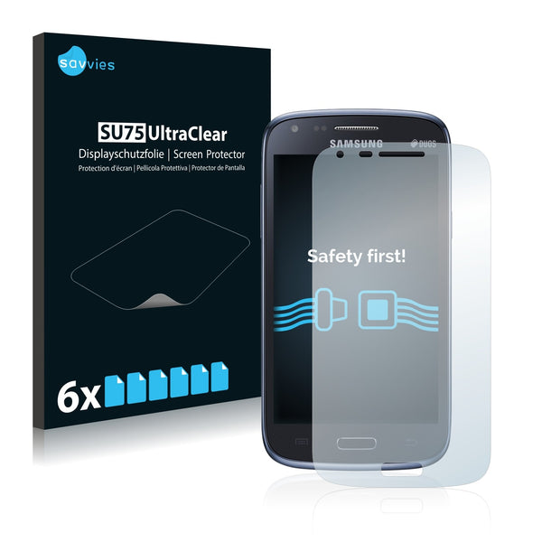 6x Savvies SU75 Screen Protector for Samsung GT-I8262