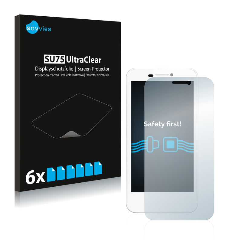 6x Savvies SU75 Screen Protector for MySaga M1