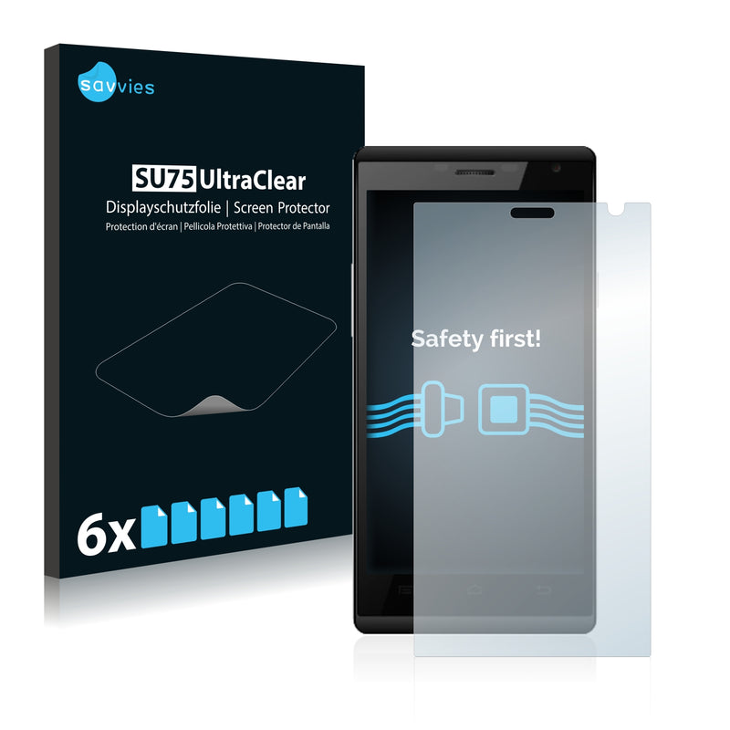 6x Savvies SU75 Screen Protector for Haier HaierPhone W858