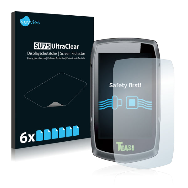 6x Savvies SU75 Screen Protector for A-Rival Teasi One