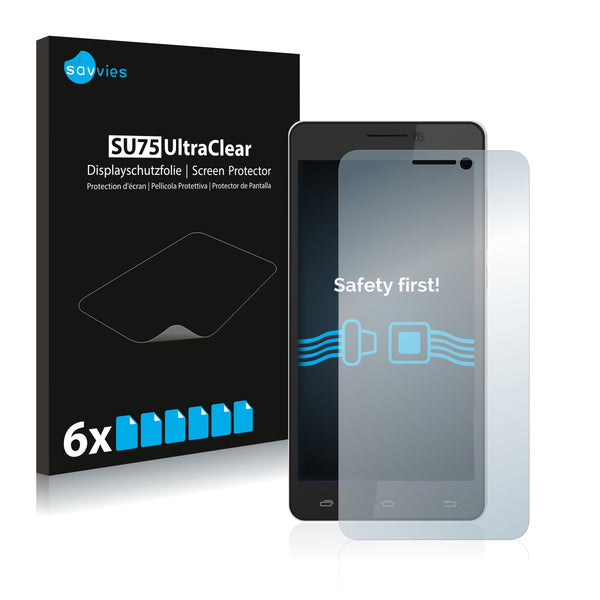 6x Savvies SU75 Screen Protector for Gigabyte GSmart Mika M2