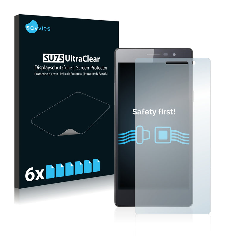 6x Savvies SU75 Screen Protector for Leagoo Elite 2